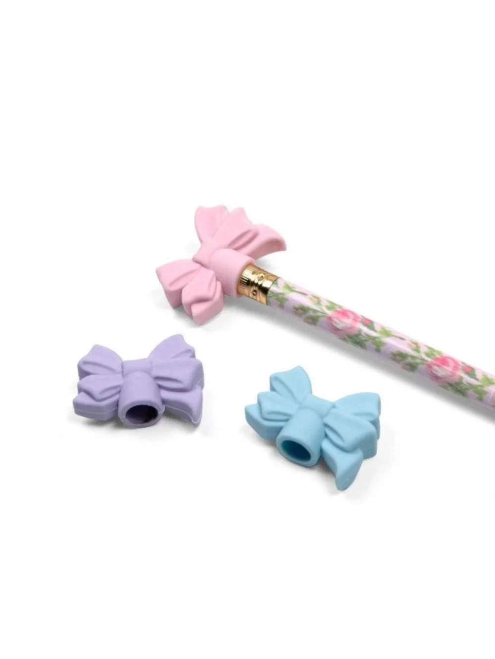 NWT LoveShackFancy x Target - Yoobi 3pk Eraser Topper Bows